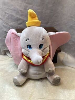 Disney Store Dumbo Plush Toy Genuine Original Authentic Stuffed Elephant